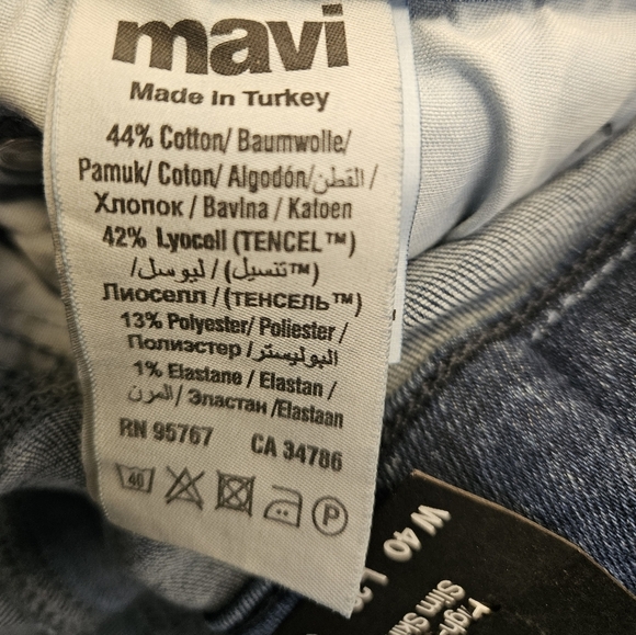 Mavi Jilda High Rise Slim Skinny Tencel Supersoft Denim Jeans NEW - Picture 4 of 8